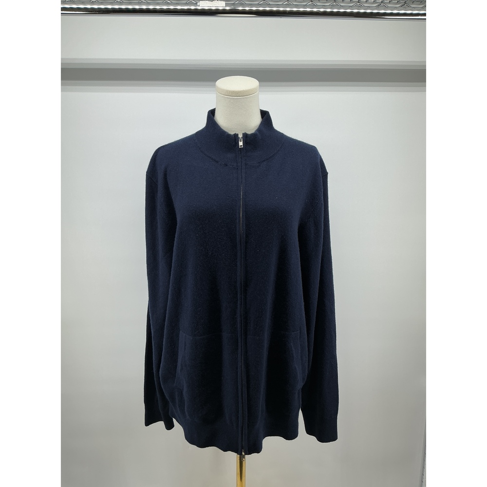 Mongolian Cashmere Full Zip Sweater
